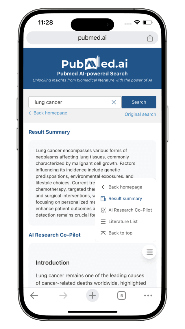 PubMed.ai Interface