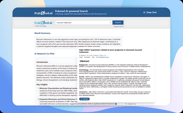 AI-Assisted Search for PubMed Open-Access Literature