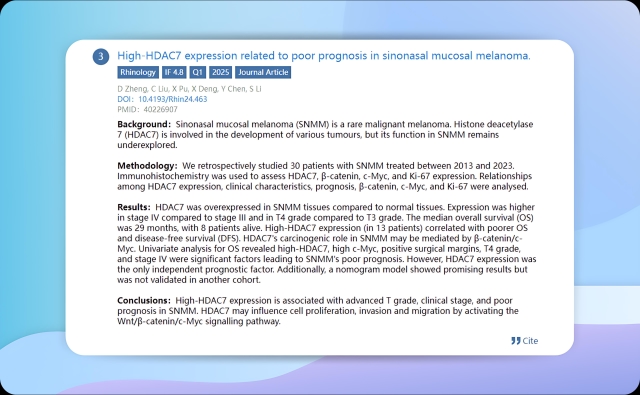 Detailed Literature Information